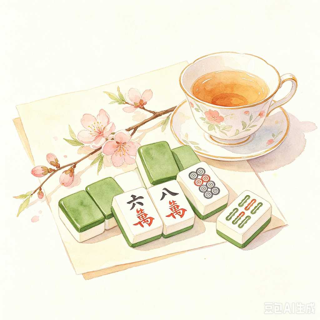 tiny portable mahjong tiles for trip